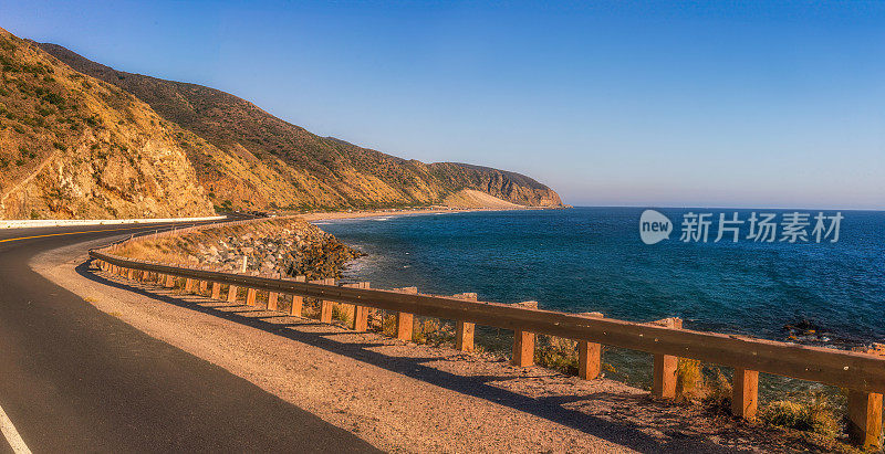 沿太平洋海岸公路/加州1号州际公路的加州海岸线